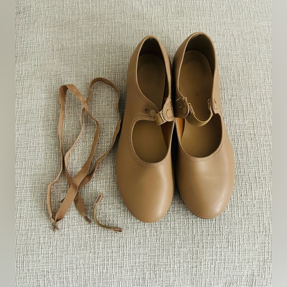 So Danca Shoes - Tan So Danca Tap Shoes